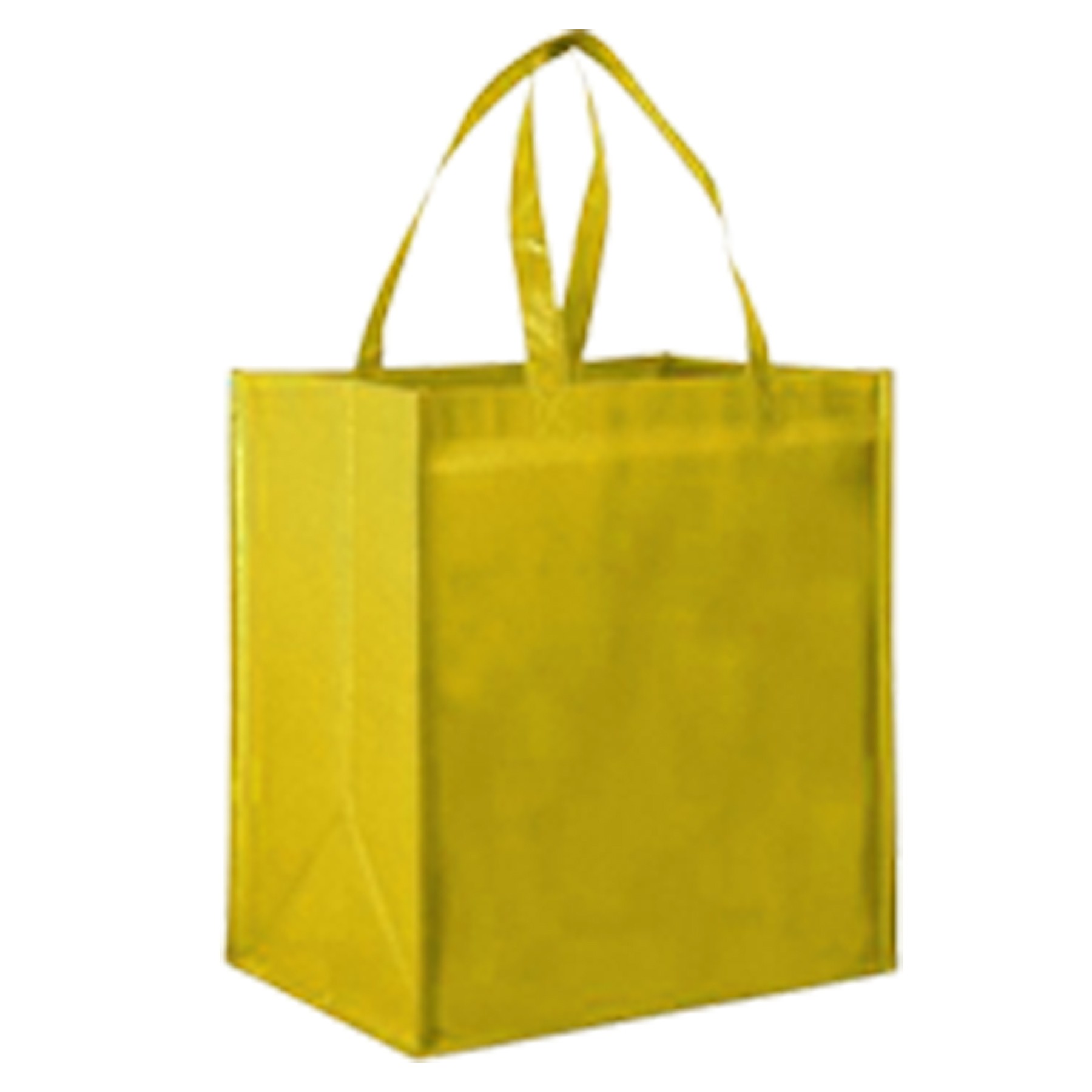 Laminated Grocery Tote Bag W/ Plastic Board Insert 5