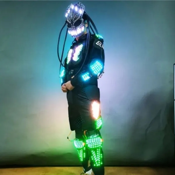 Interactive LED Robot Costume for Parties and Events 6