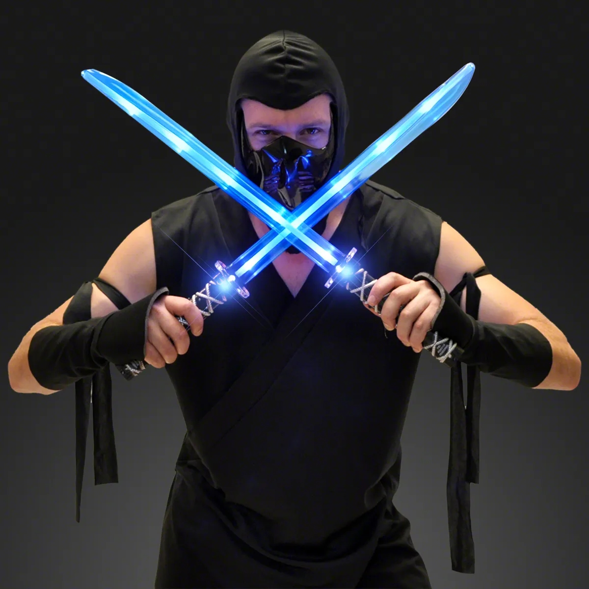 Deluxe Ninja LED Swords w/ Clanging Sounds 1