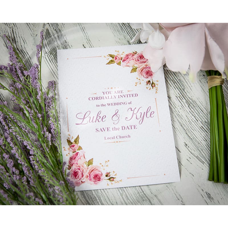 Custom Full Color 5 X 7 Inch Invitation Cards 147