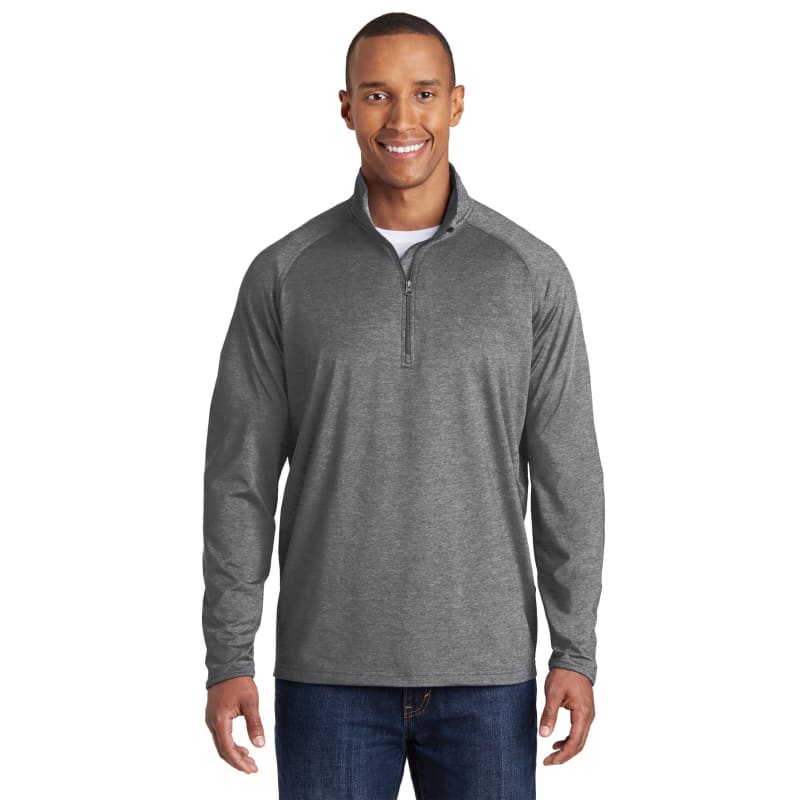 Sport-Tek Tall Sport-Wick Stretch 1/4-Zip Pullover. 23