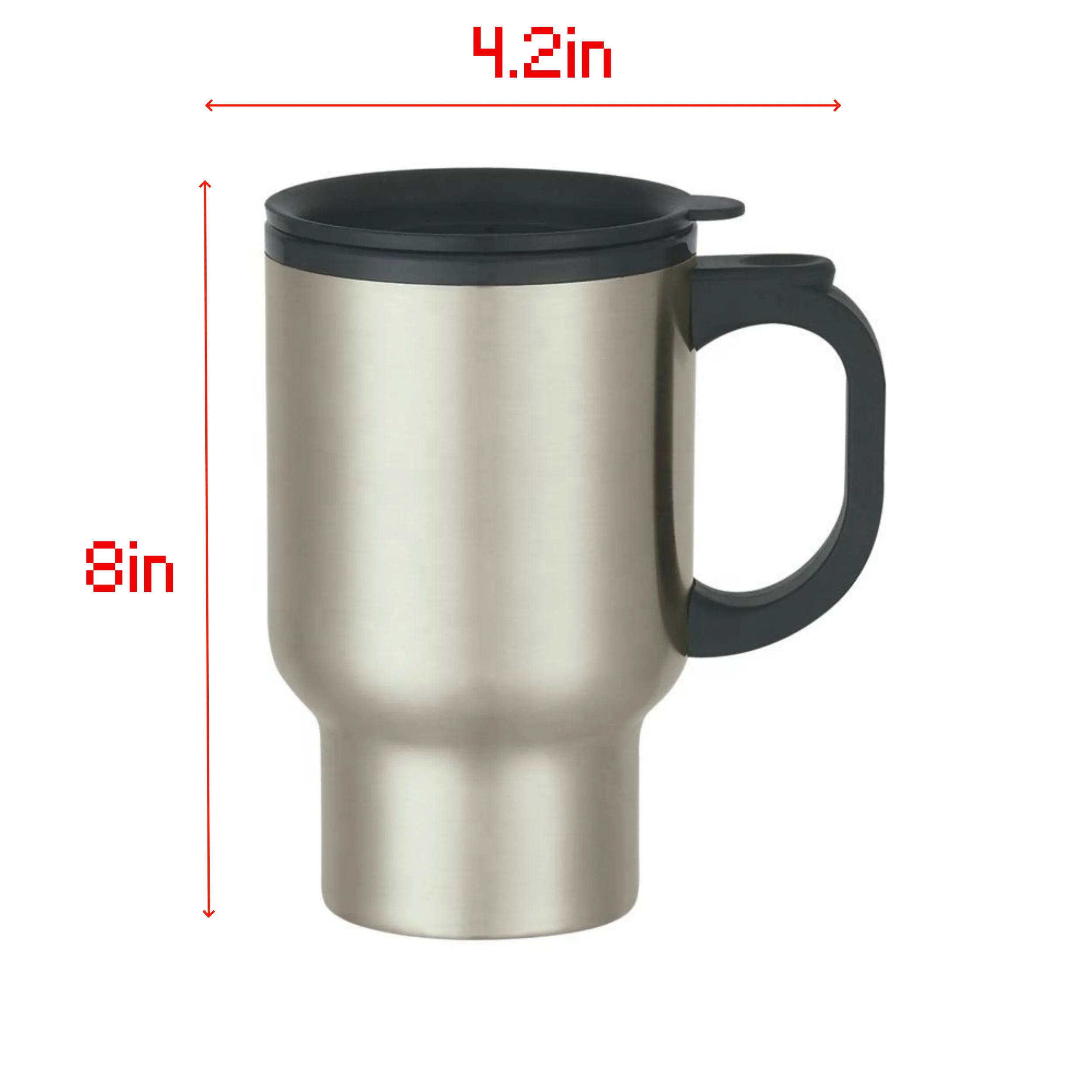 Stainless Steel Travel Mug - 16 oz 3
