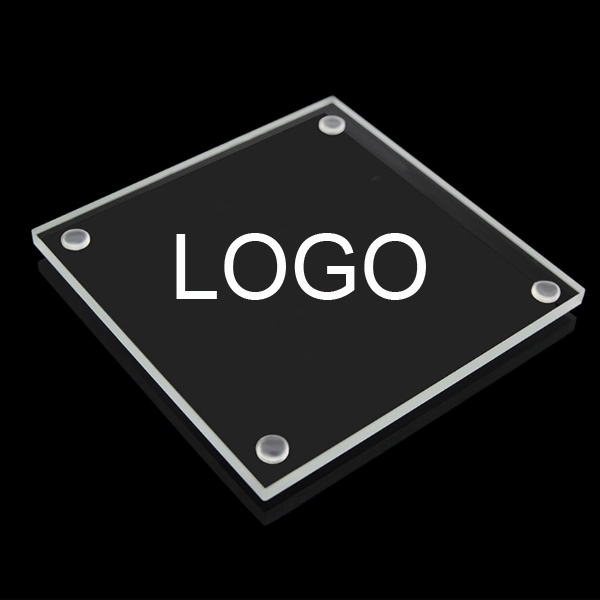 Crystal Square Shape Coaster 2