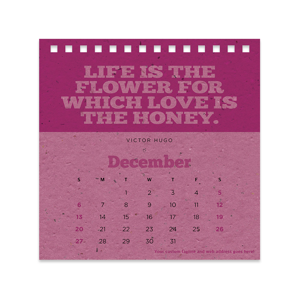 Quotes That Grow Seed Eco Calendars 17