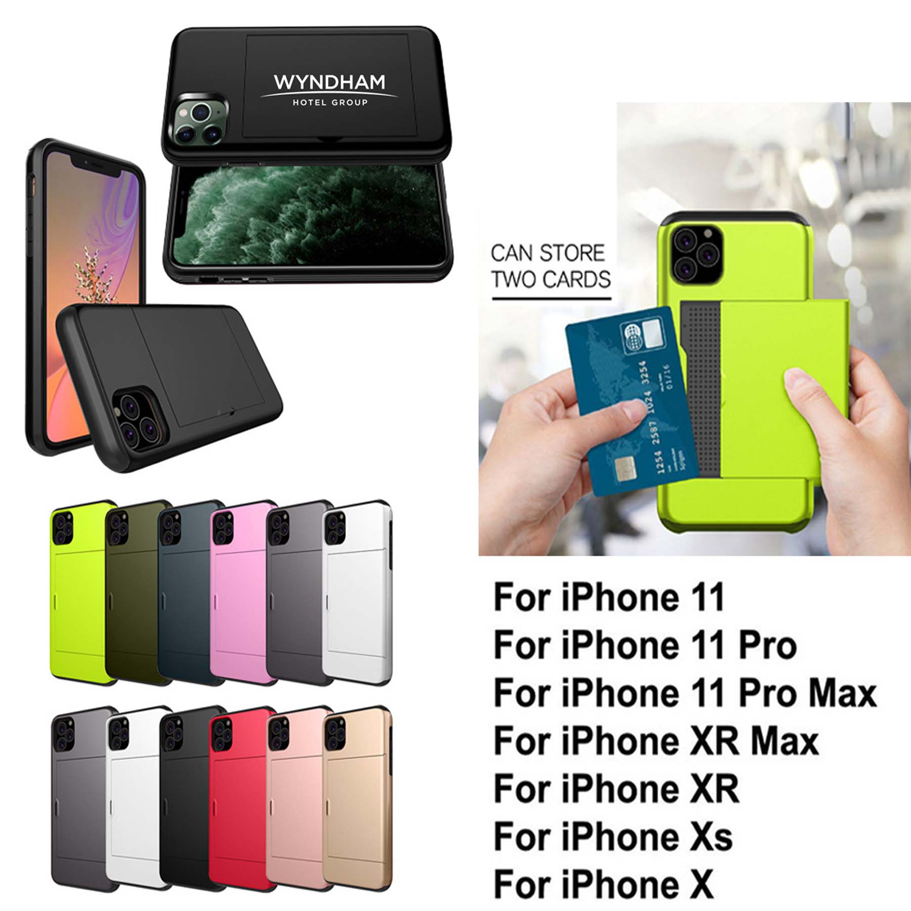 iBank ® Credit Card Holder Case for iPhone 17, 17 Pro, 17 Pro Max 1