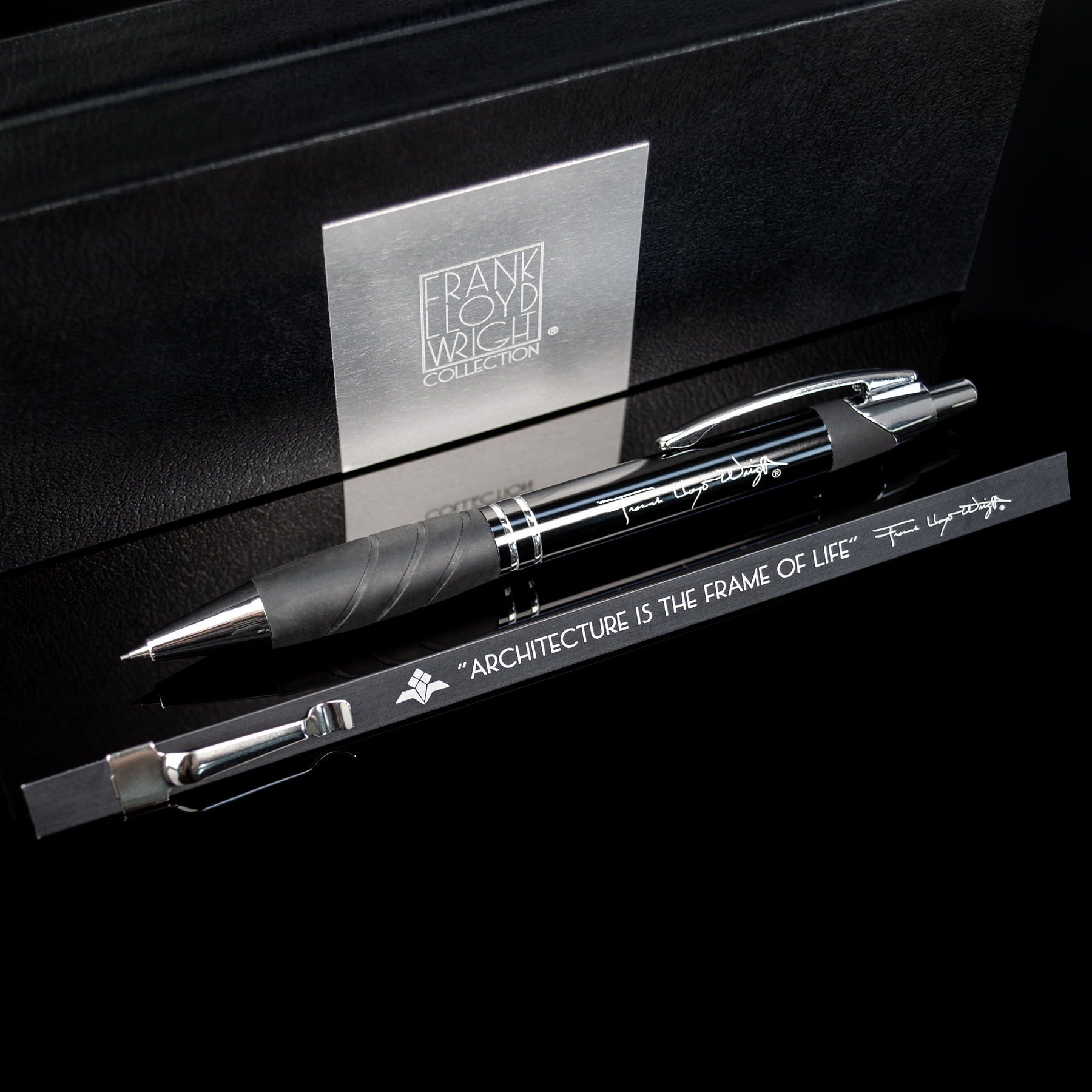 Executive GIFT SET w/ Architect Pocket Scale and Aluminum Finish Mechanical Pencil 3