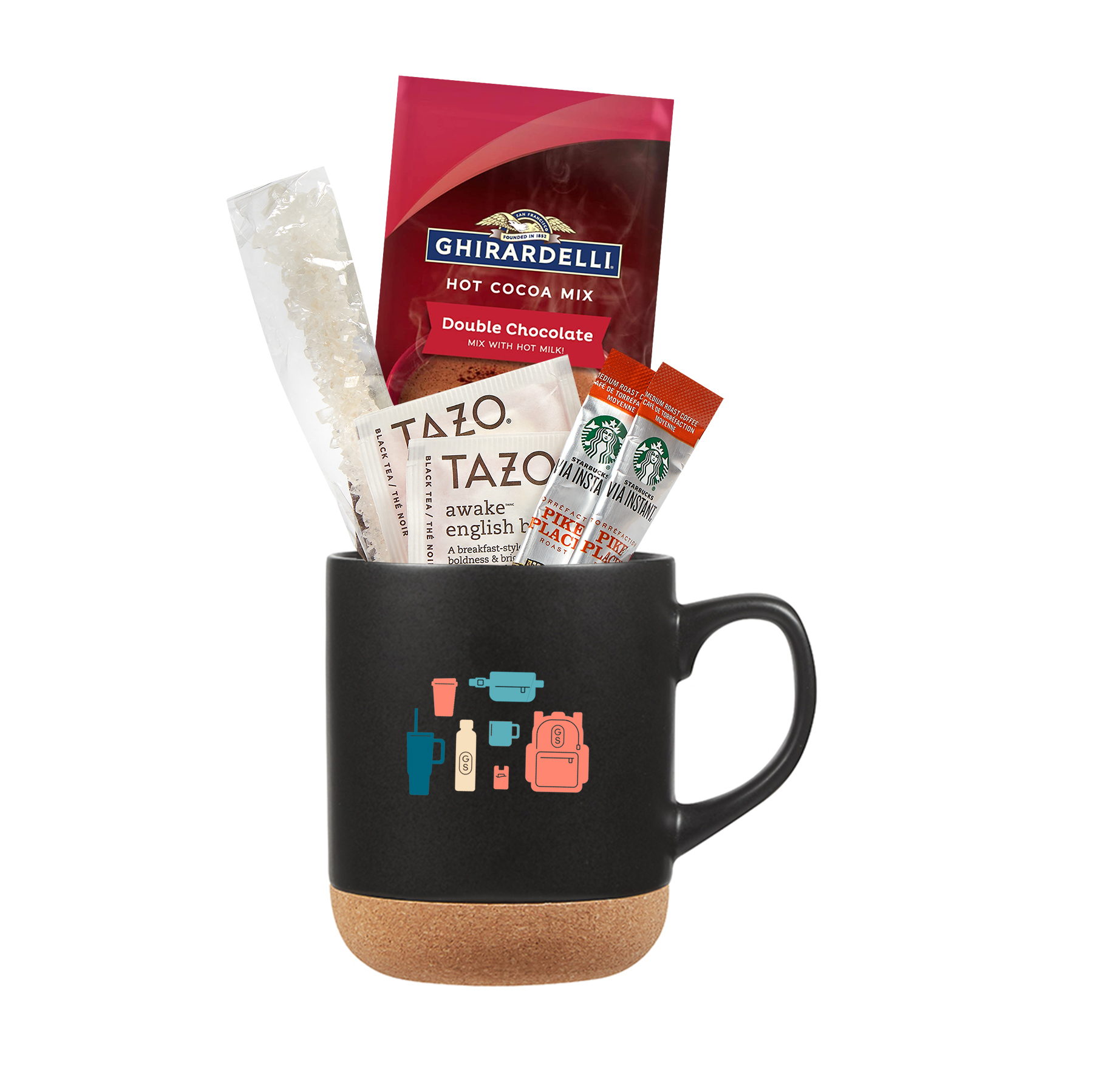 14 oz Corky Mug - Coffee Gift Set A 3