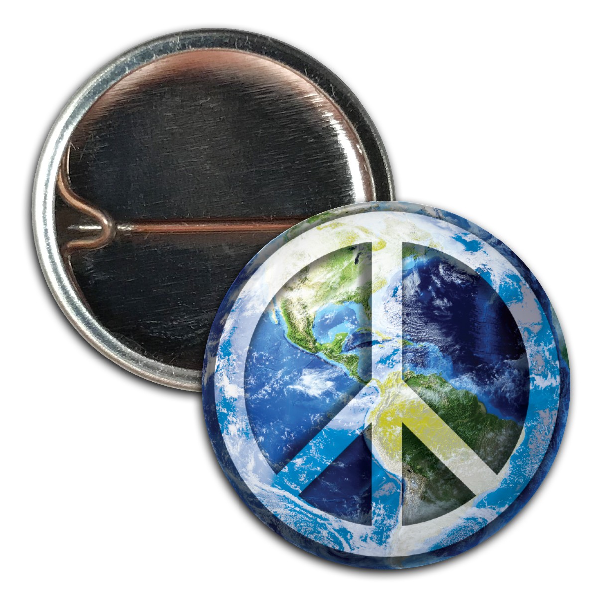 Circle Button - 1" - Pin Backed