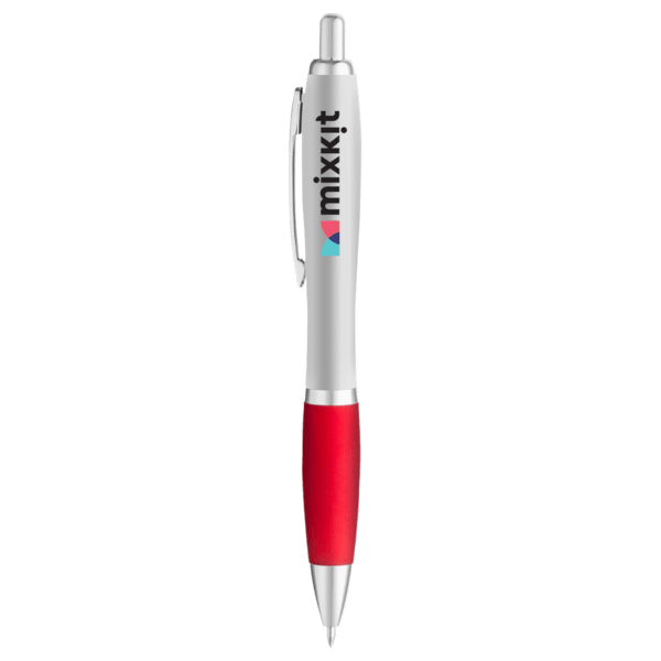 Curvaceous Matte Silver Ballpoint 24