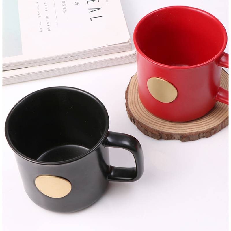 12oz Classic Ceramic Matte Coffee Mug 7
