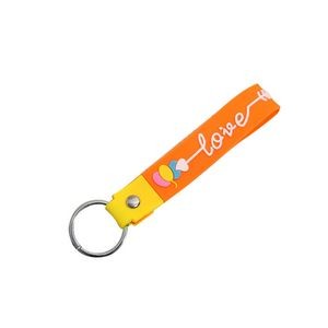 Stylish PVC Love Keychain 23