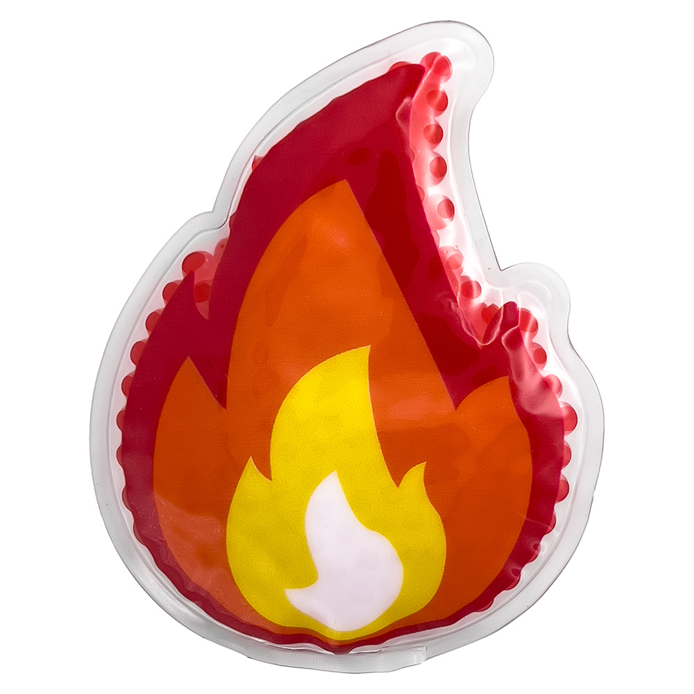 Flame Emoji Gel Beads Hot/Cold Pack 1