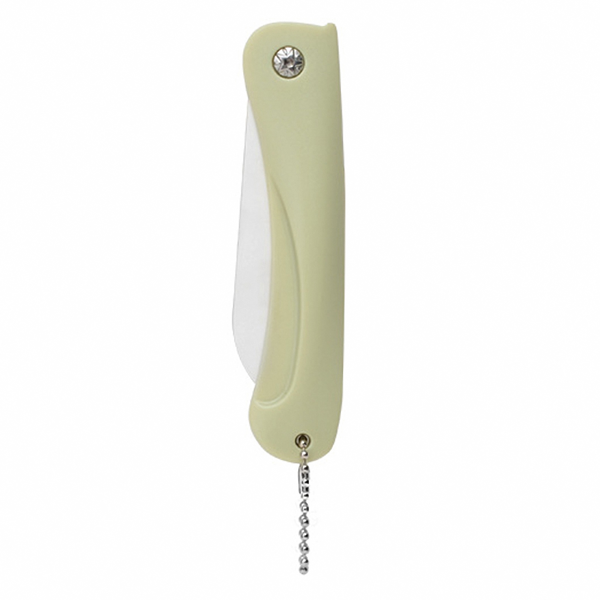 Compact Foldable Ceramic Pocket Knife with Keychain 5