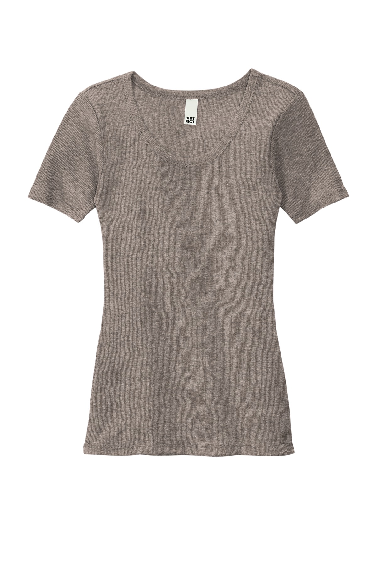 District® Women's V.I.T. Rib Scoop Neck Tee 4