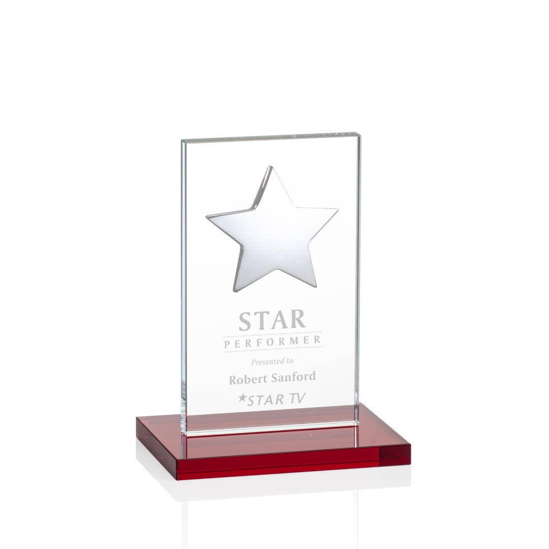 Dallas Star Award - Red/Silver 7