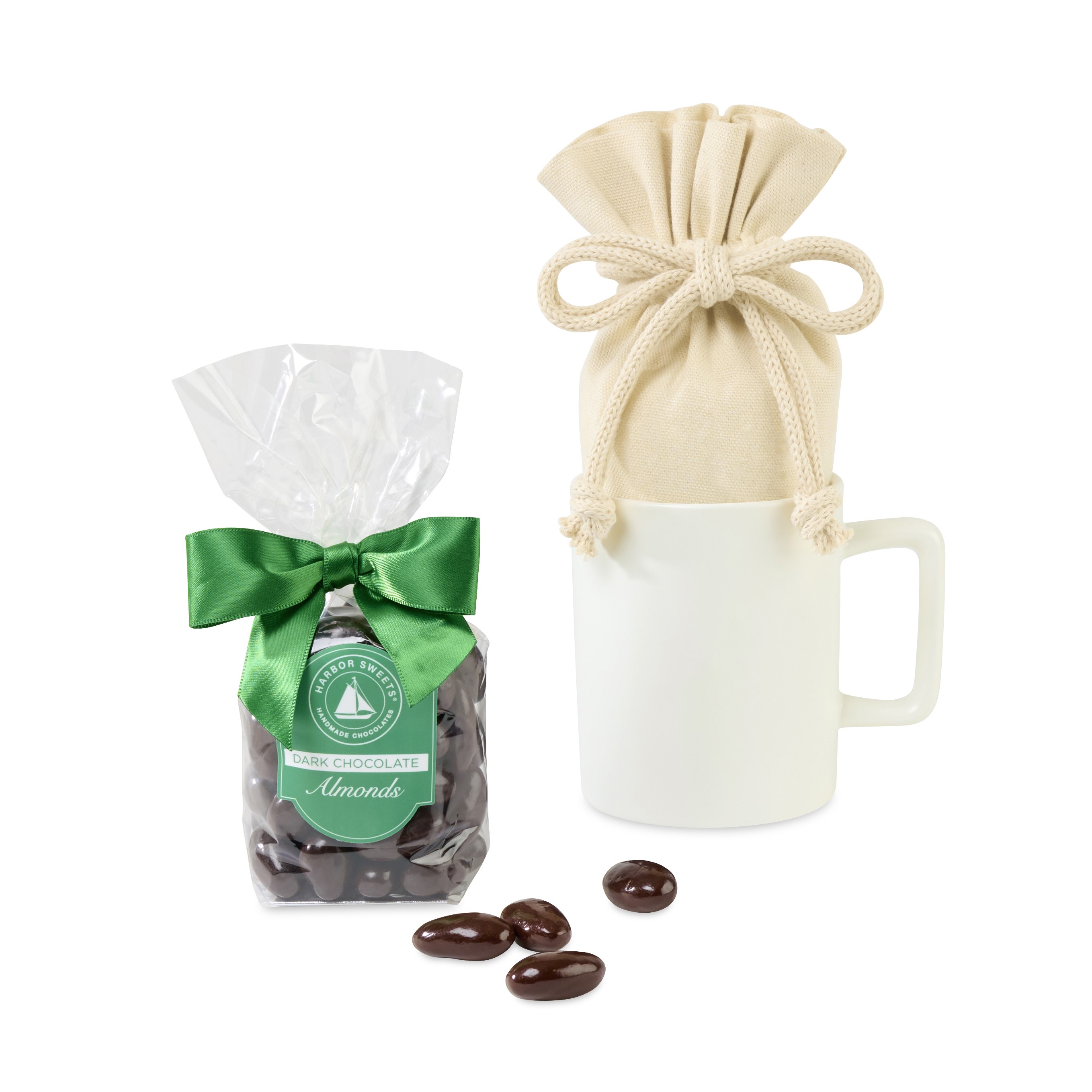 Harbor Sweets Chocolate Covered Almonds Mug Stuffer 17