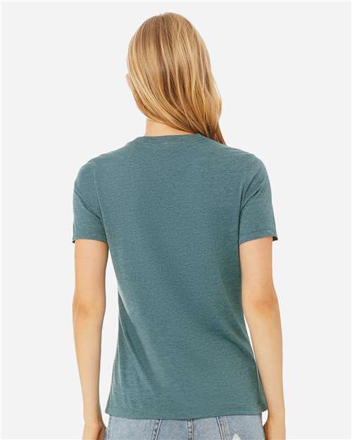 Women's Relaxed Fit Heather CVC Tee - 6400CVC 121