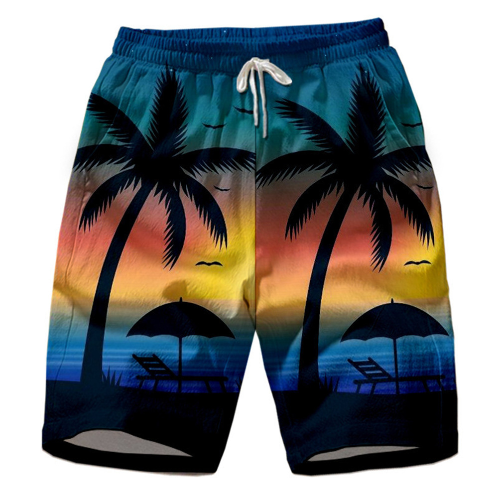 Mens swimwear Shorts breathable Hawaii Shorts 1