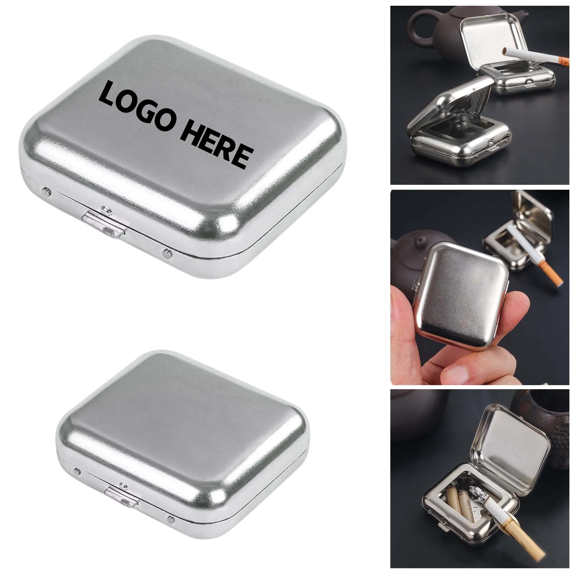 Compact Metal Ashtray 3