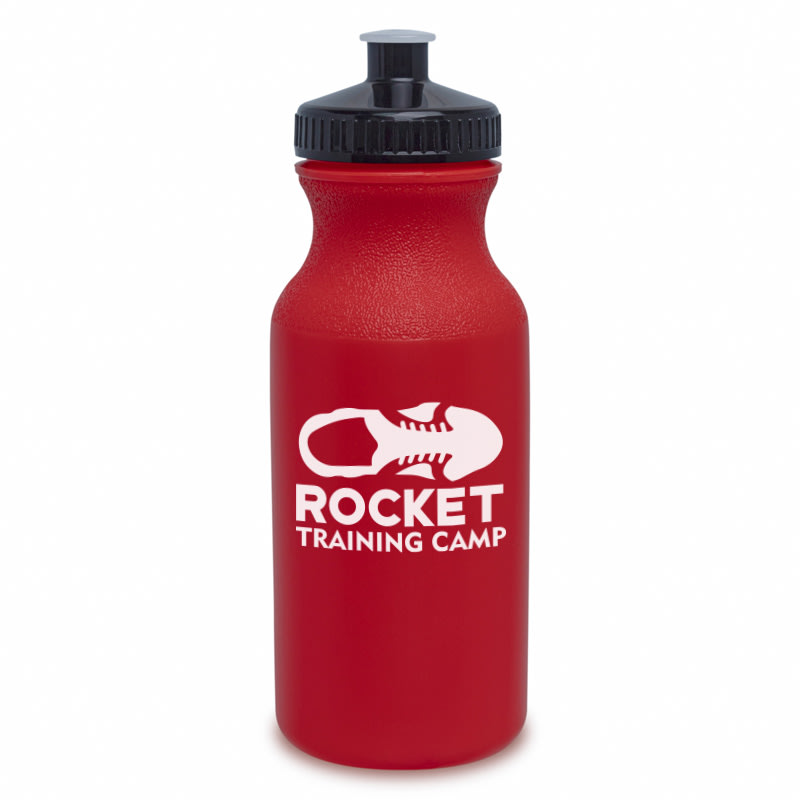 20 Oz Push Cap Sports Water Bottles 35