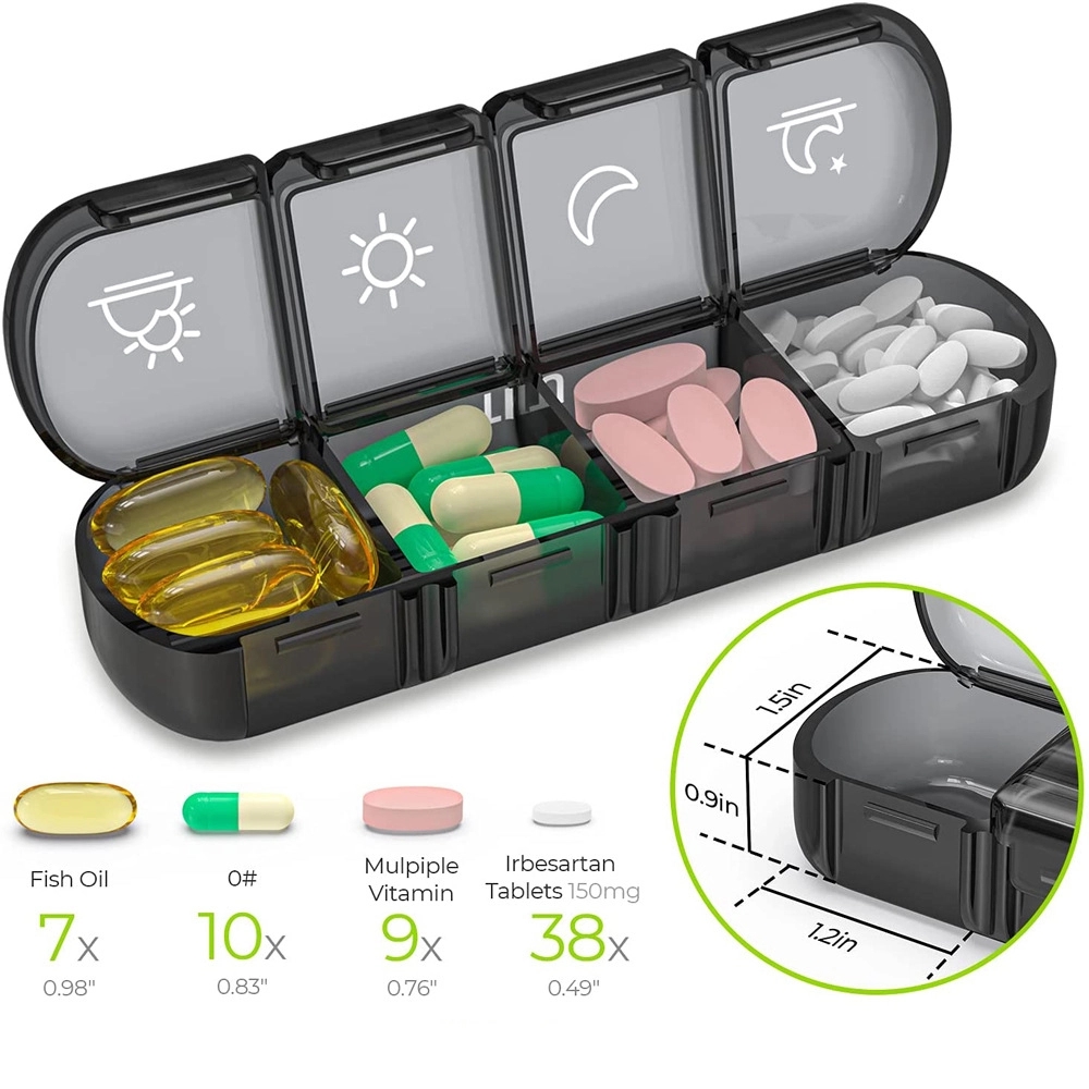 7 Days X 4 Times Daily Pill Organizer 6
