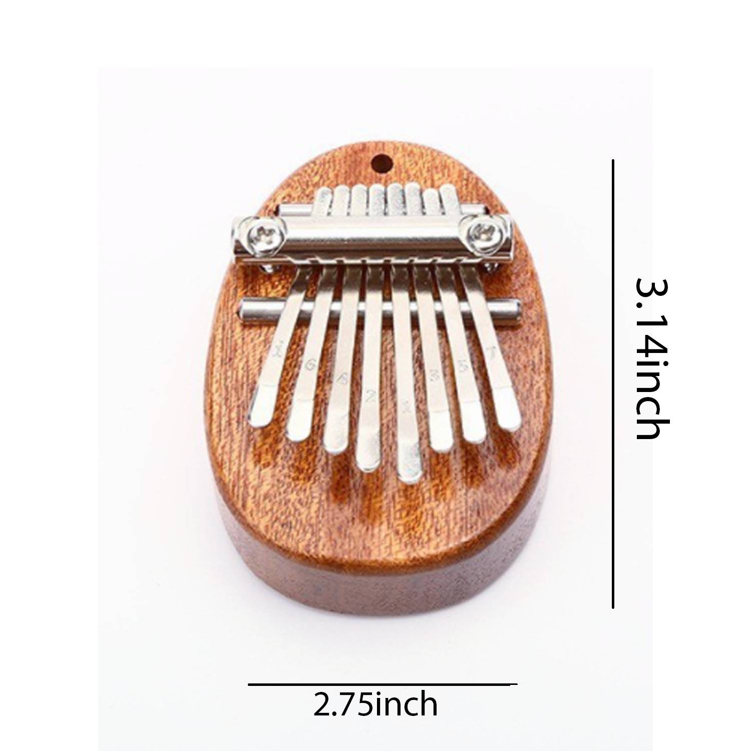 8 Key Mini Thumb Piano Instruments 2
