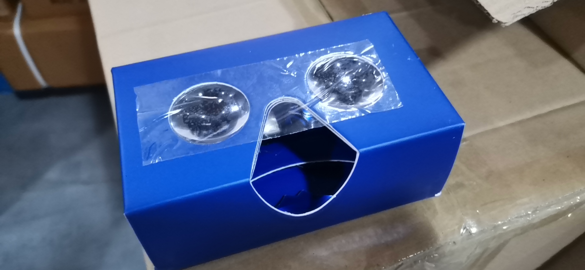 3D Virtual Google Cardboard Box 3