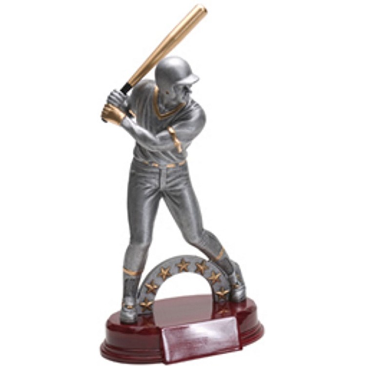 10-1/4" Baseball-Male Resin Figure 1