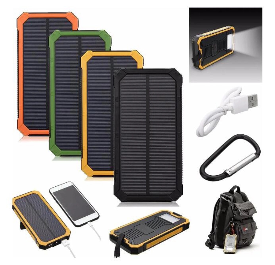 10000mAh Solar Power Charger With Custom Imprint Logo 7