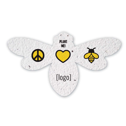 Bumble Bee Printed Shape