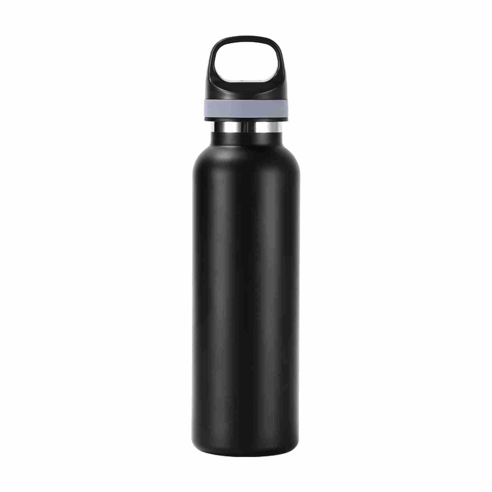 20oz Stainless Steel Water Bottle with Carry Handle Grip, custom water bottle with logo imprint 2