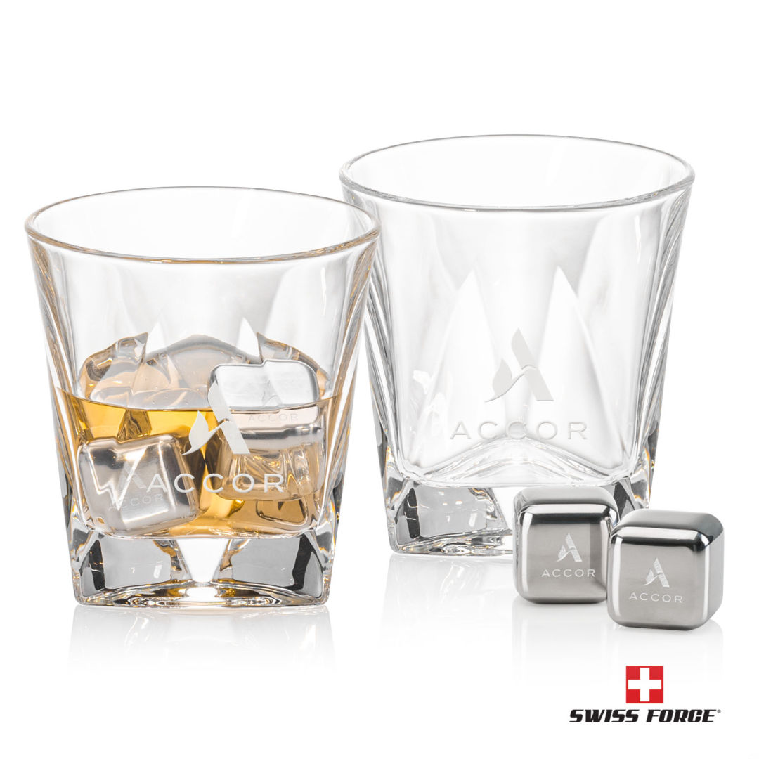 Swiss Force® S/S Ice Cubes & 2 Oakhaven OTR