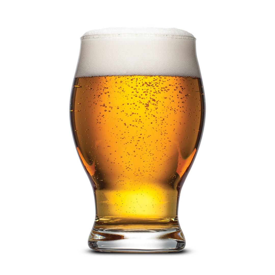 Rotherham Beer Glass - Deep Etch 4