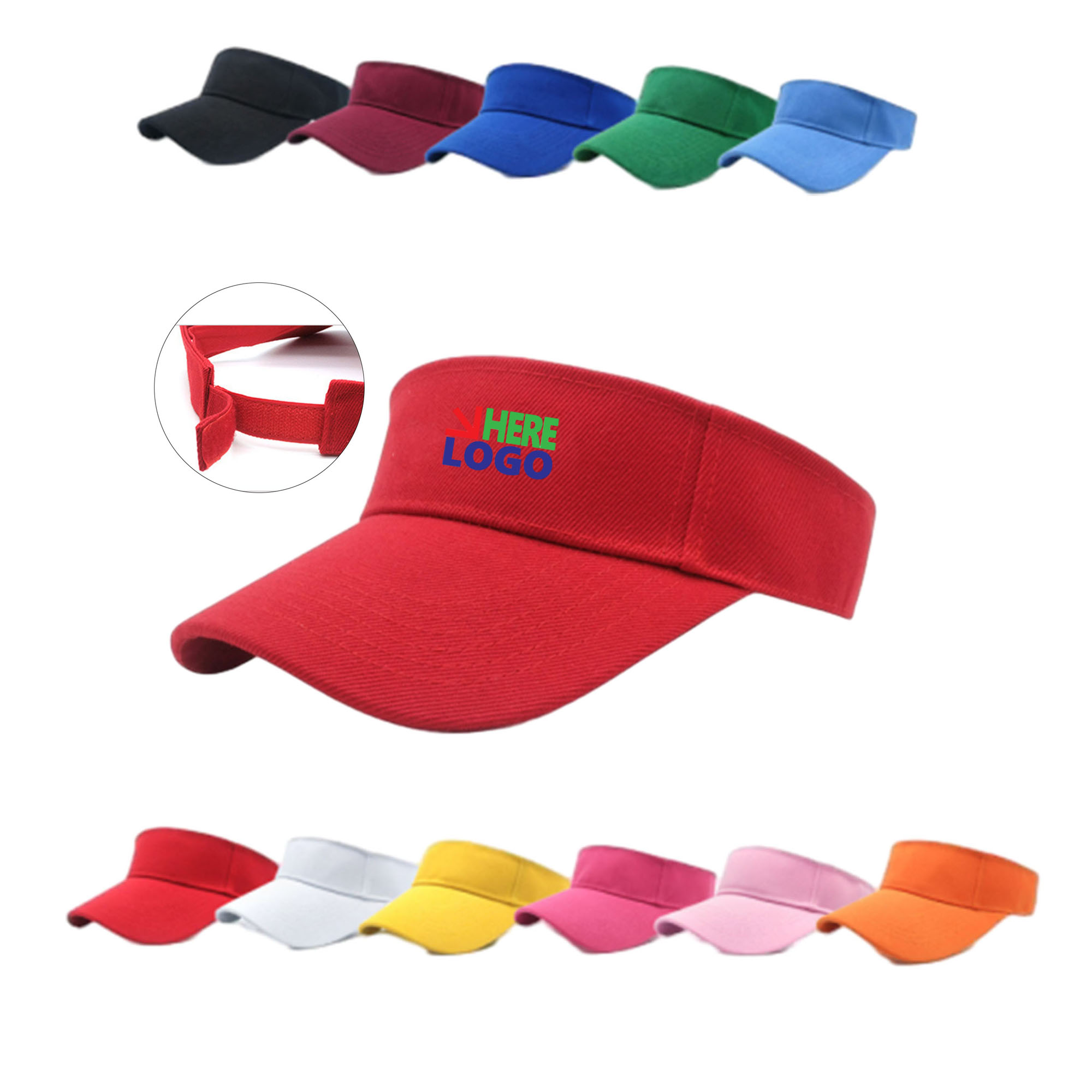 Hollow Top Multi-Color Golf Baseball Cap 2
