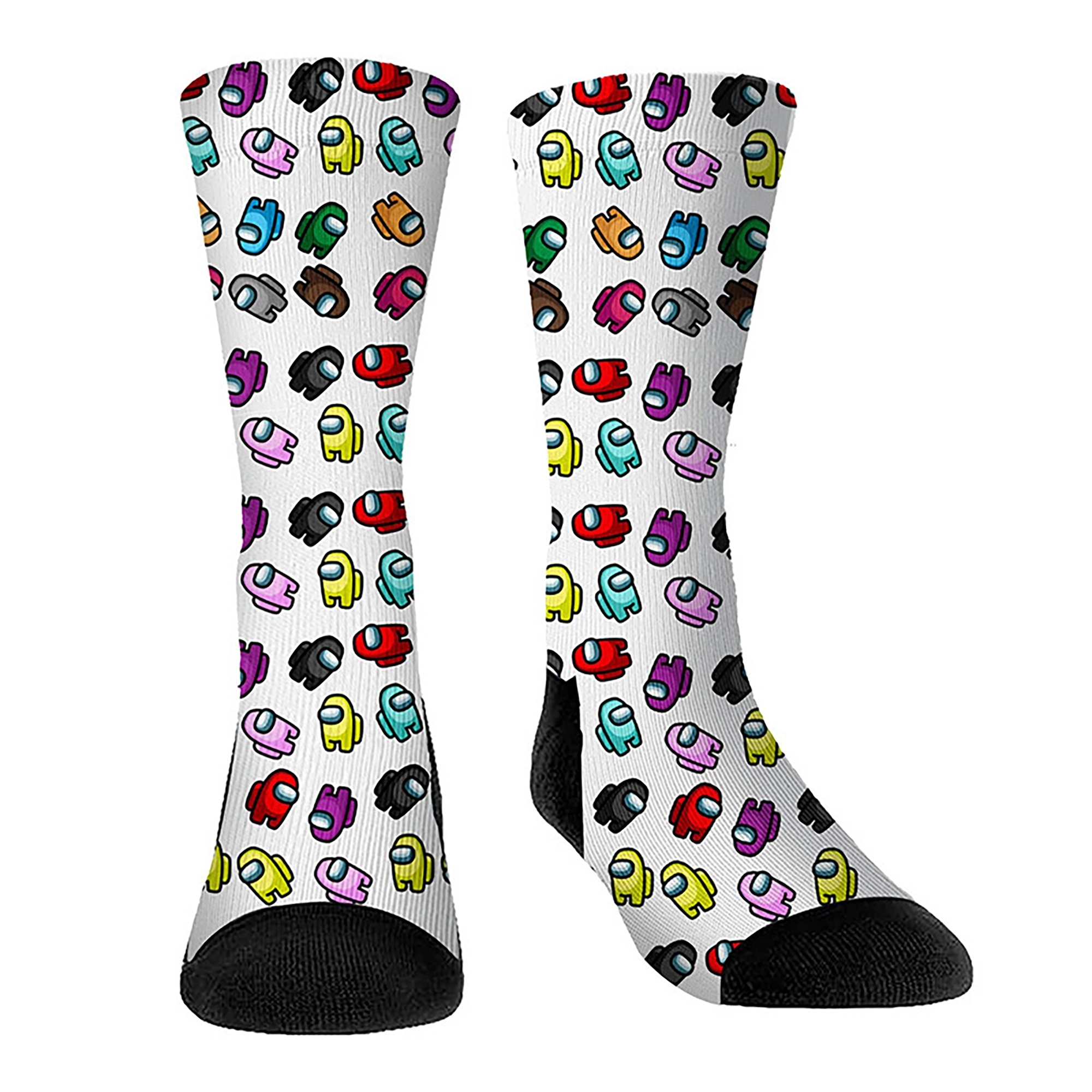 Thermal sublimation full color printing socks 2