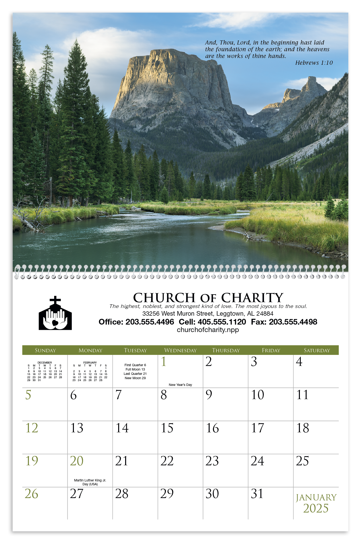 Triumph® Calendars Bible Passages Calendar 23