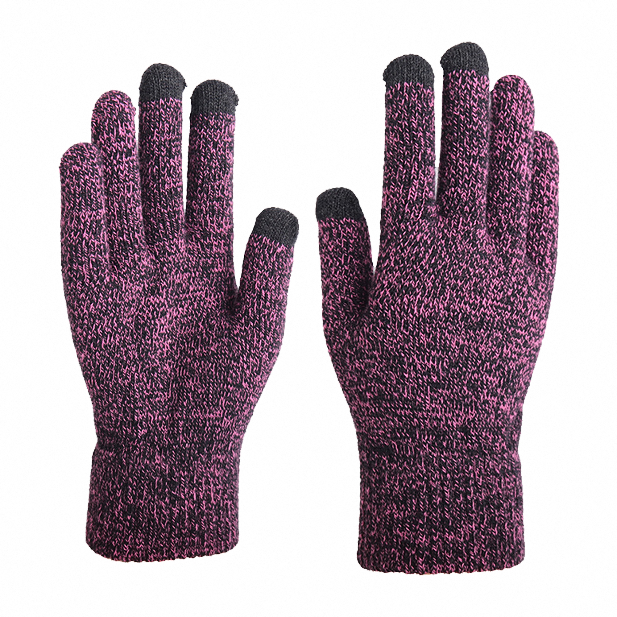 Touch Screen Knit Gloves for Adults Unisex 2