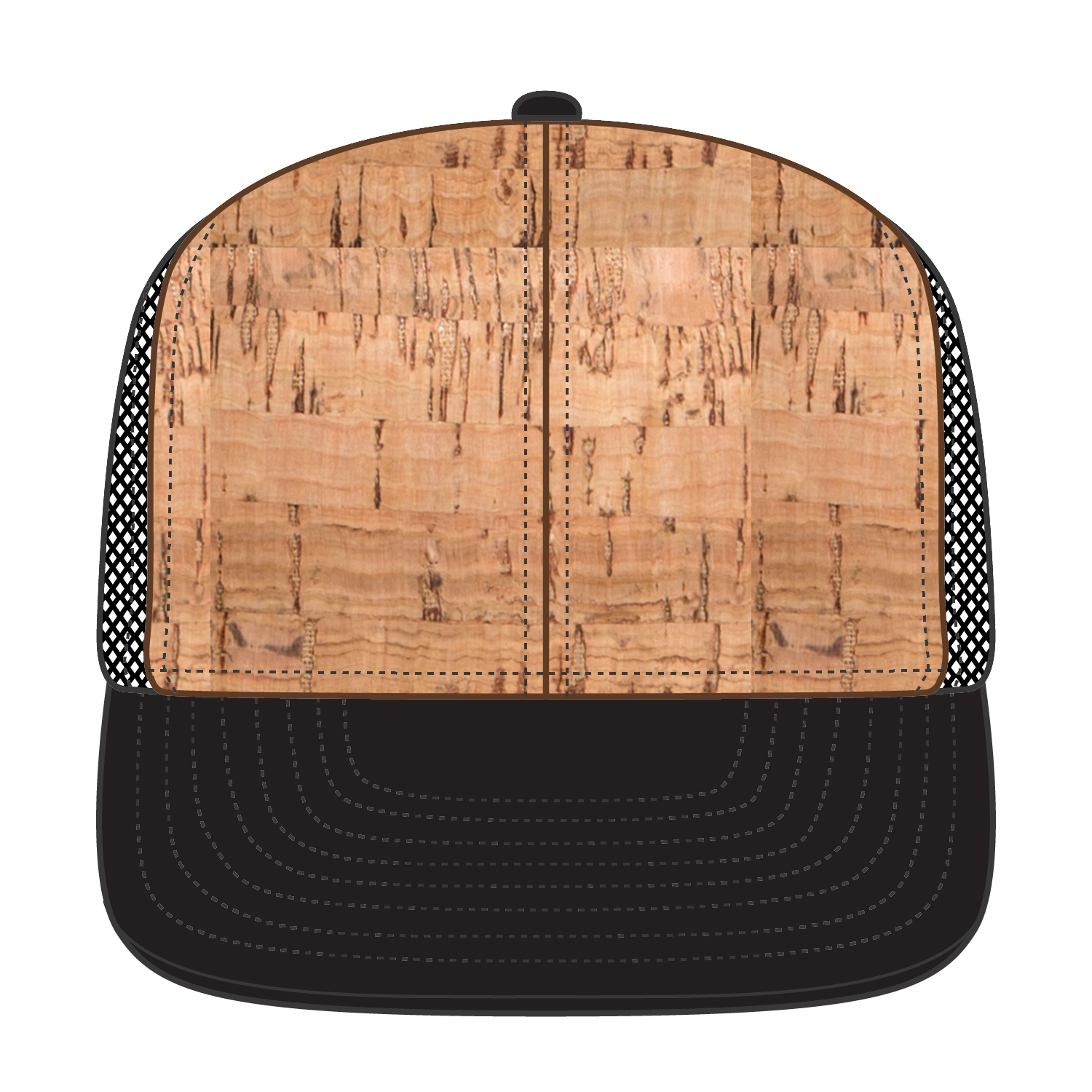 OTTO CAP® OTTO SNAP 6 Panel Pro Style Mesh Back Trucker Snapback Hat 42