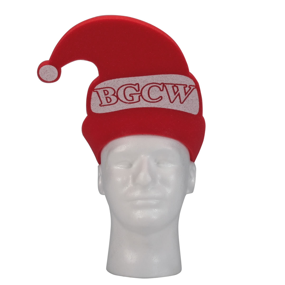 14" Foam Santa/Elf Visor 13