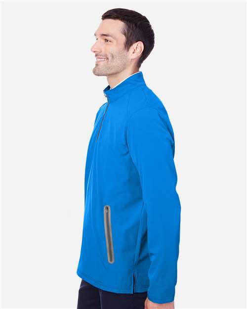 Men's Quest Stretch Quarter-Zip Pullover - NE401, custom hoodie or sweatshirt with logo imprint 6