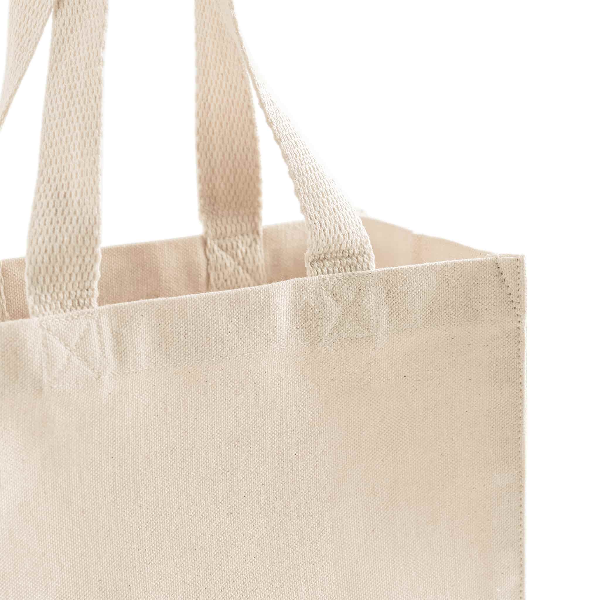 Small Square Canvas Tote (NEW STYLE) 7