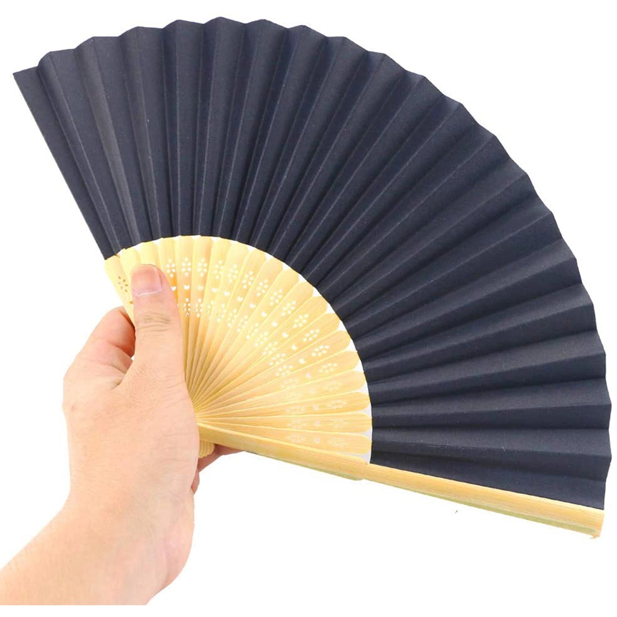 Hand Bamboo Folding Fan 4