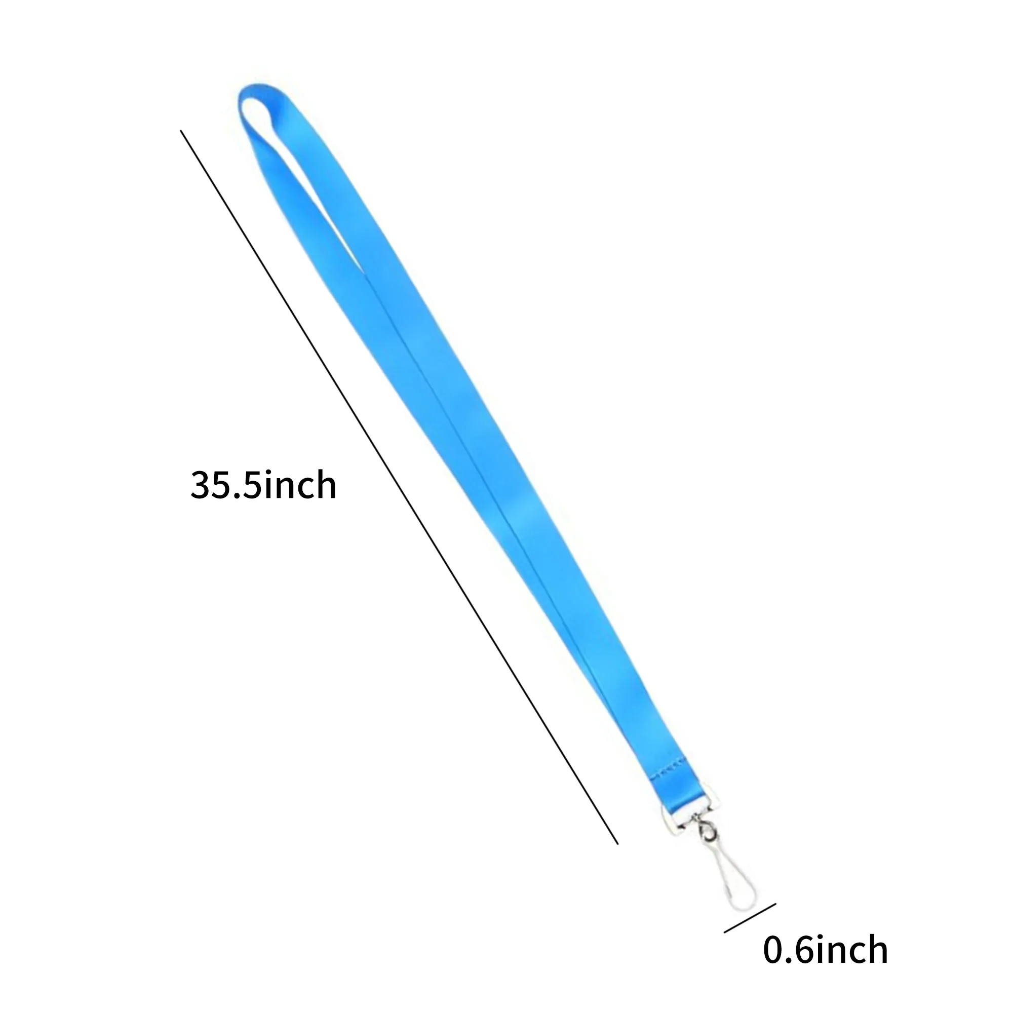 Polyester Lanyard with Hook Lightweight and Practical 1