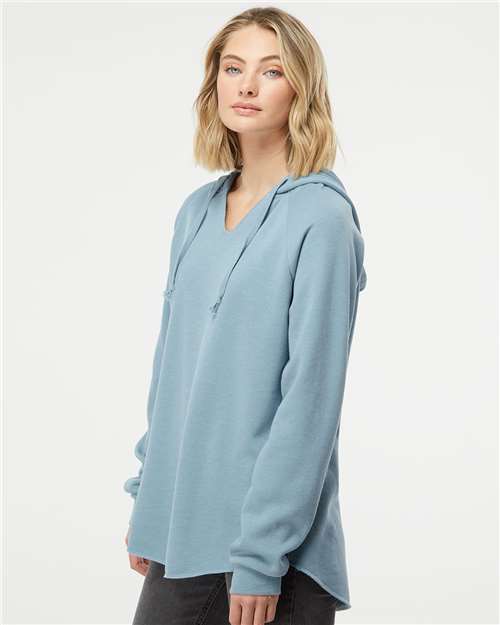 Women's Lightweight California Wave Wash Hooded Sweatshirt - PRM2500 64