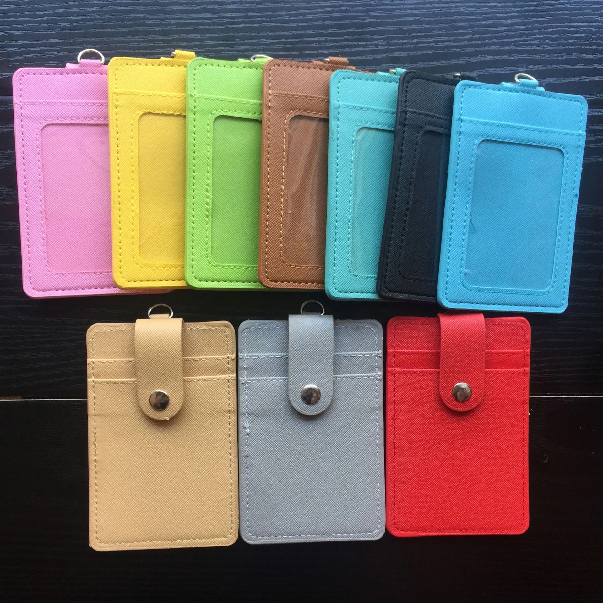PU Leather Business ID Card Holder 6