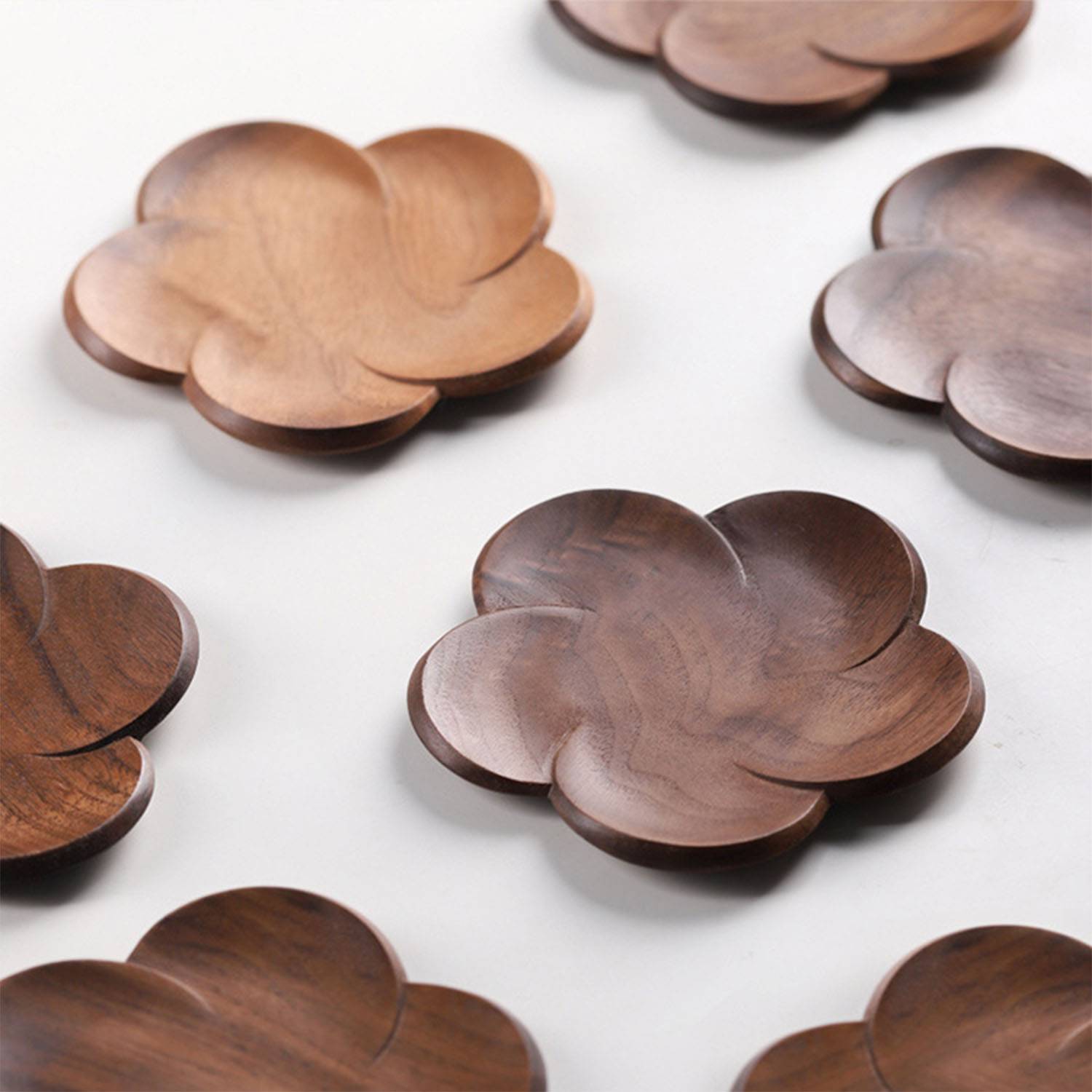 Walnut Wood Coasters 5