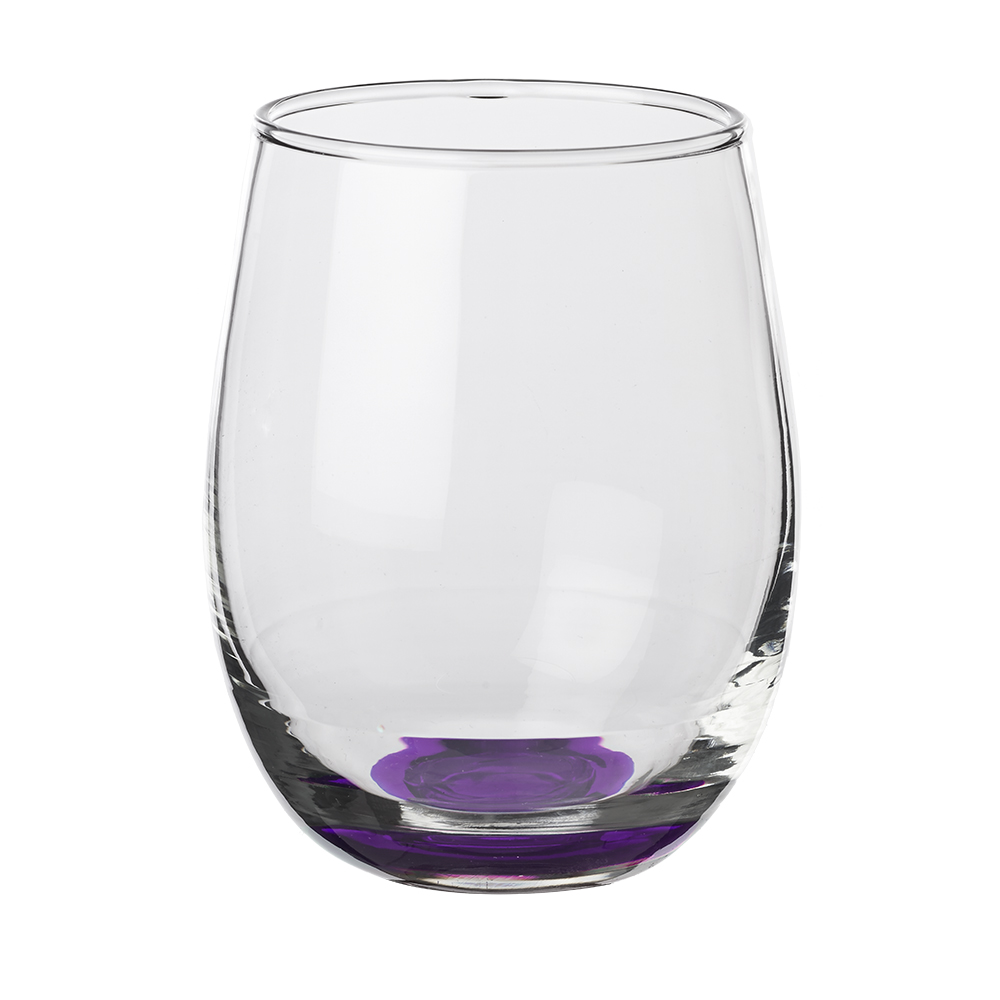 17 oz. Sienna Stemless Wine Glasses 7
