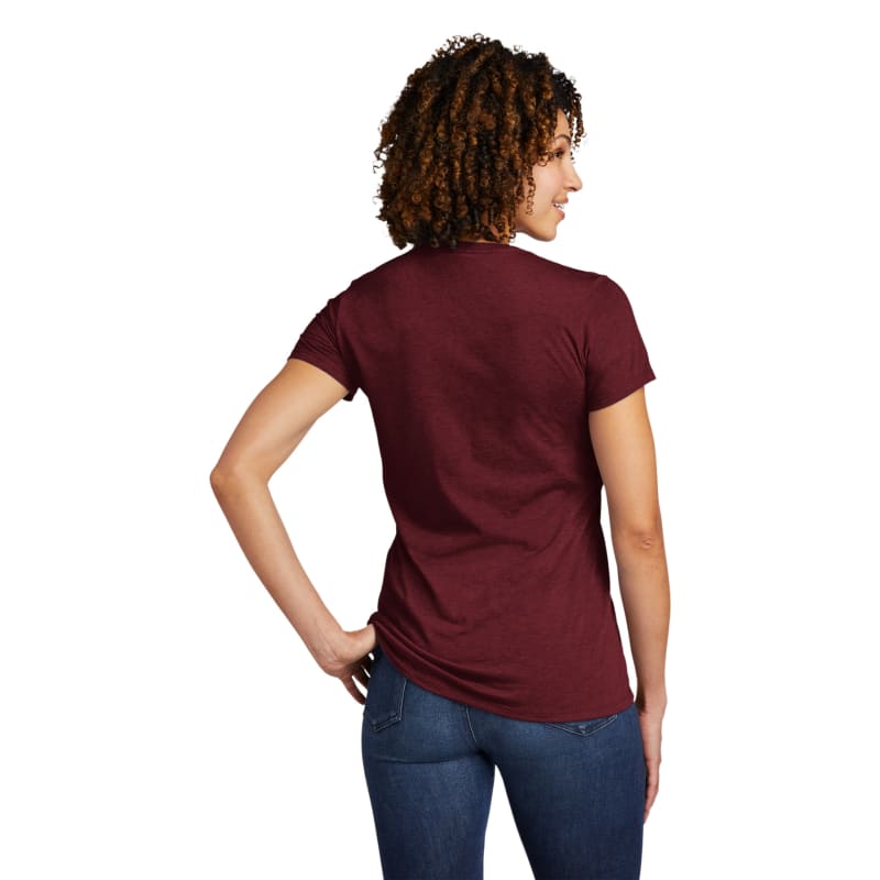 AllMade Women's Tri-Blend V-Neck Tee 29