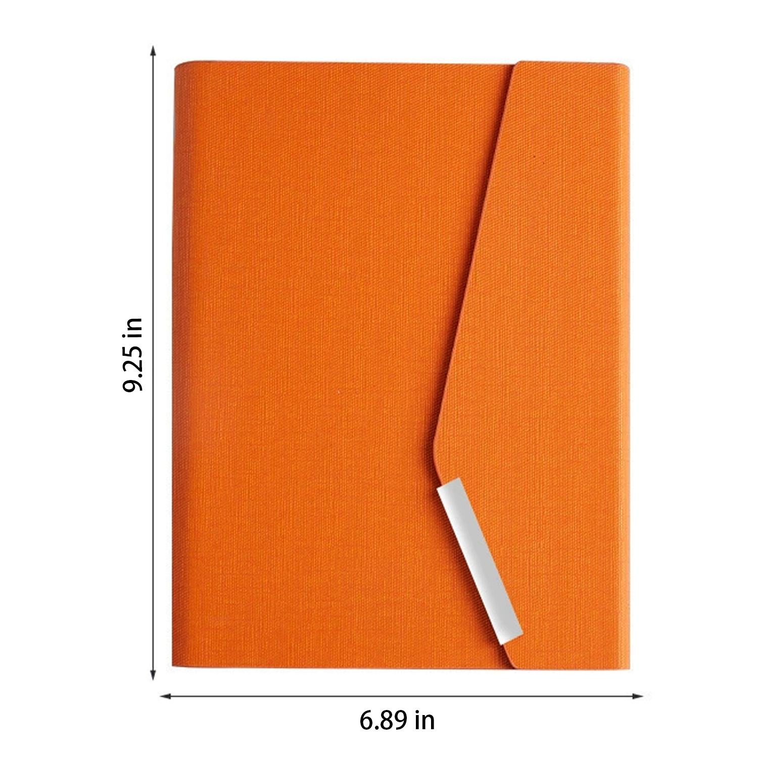 Faux leather three fold tower buckle notebook set gift box 5