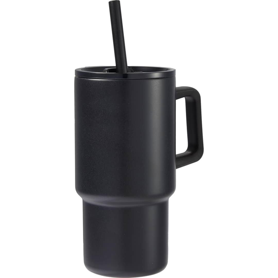 Summit 18oz Recycled Vacuum Insulated Mug w/ Straw 120